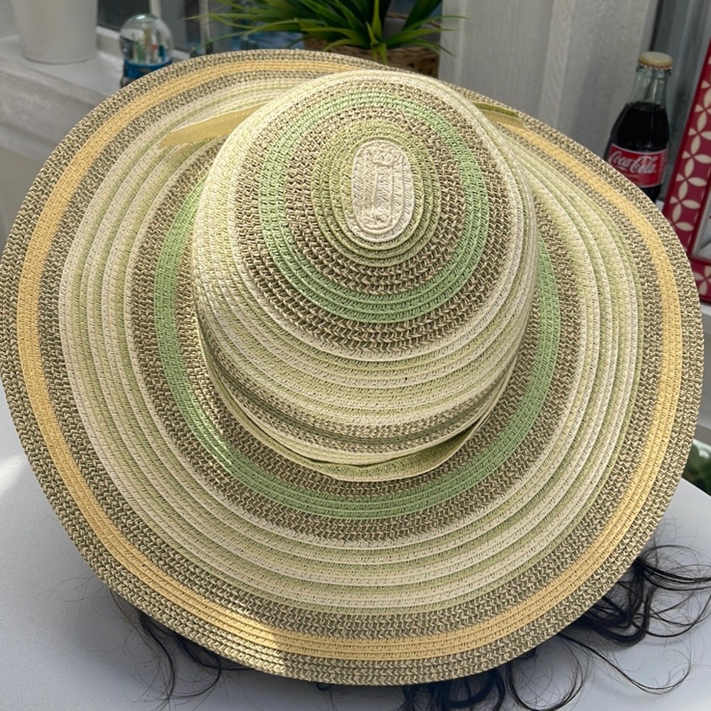 Scala Wide Rim Paper Hat - Picture 5 of 14